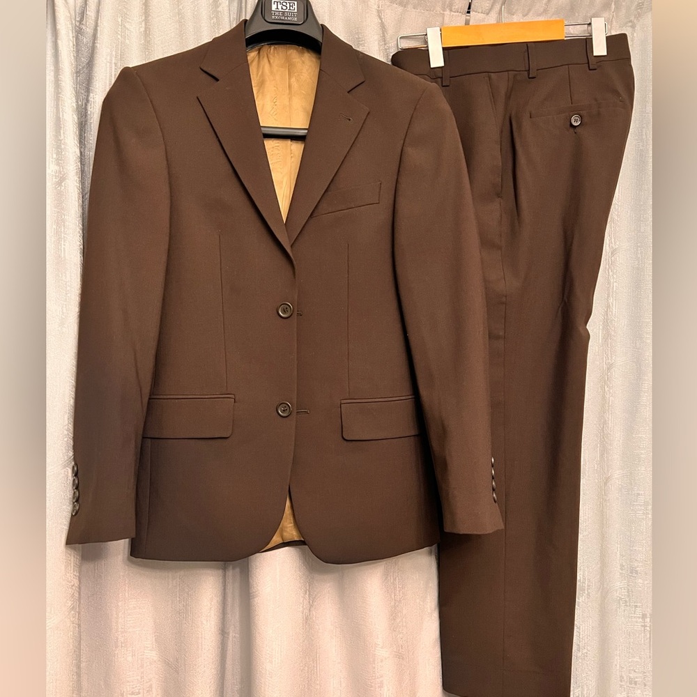 Men’s Chestnut Brown Suit